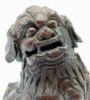 Picture of Antique Chinese Carved Wood Foo Dog