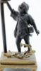 Picture of Antique Japanese Bronze Figural Table Lamp