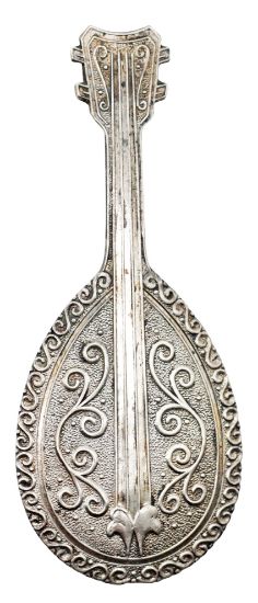 Picture of Antique Sterling Silver Mandolin Brooch