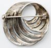 Picture of Vintage Sterling Silver Marcasite Swirl Brooch