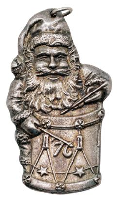 Picture of 1976 Christmas Santa Pendant by International Silver