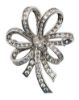 Picture of Vintage Sterling Silver Ribbon Brooch by Esposito Jewelry
