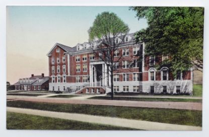 Picture of Vintage Post Card of Winthrop College Thurmond Hall