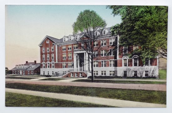 Picture of Vintage Post Card of Winthrop College Thurmond Hall