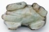 Picture of Chinese Carved Jade Triadic Group of a Foo Dog with Bird and Snake